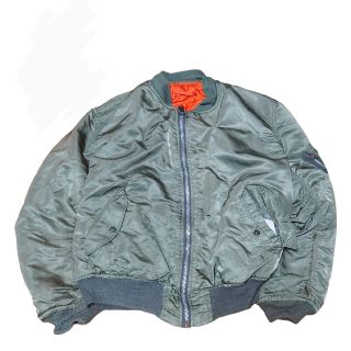 アルファインダストリーズ(ALPHA INDUSTRIES)のUSA製 米軍  US.AIRFORCE フライトジャケット MA1 レプリカ(フライトジャケット)