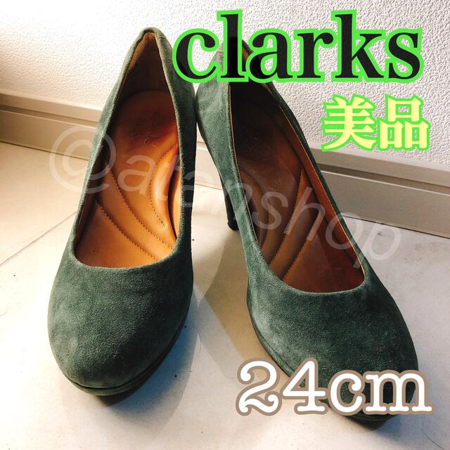 Clarks(クラークス)の【美品】clarks クラークス　パンプス　秋冬　AW スウェード　 レディースの靴/シューズ(ハイヒール/パンプス)の商品写真