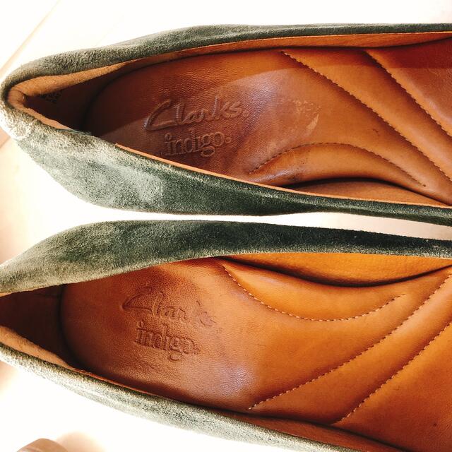 Clarks(クラークス)の【美品】clarks クラークス　パンプス　秋冬　AW スウェード　 レディースの靴/シューズ(ハイヒール/パンプス)の商品写真