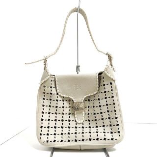 ロエベ(LOEWE)のロエベ ショルダーバッグ美品  - レザー(ショルダーバッグ)