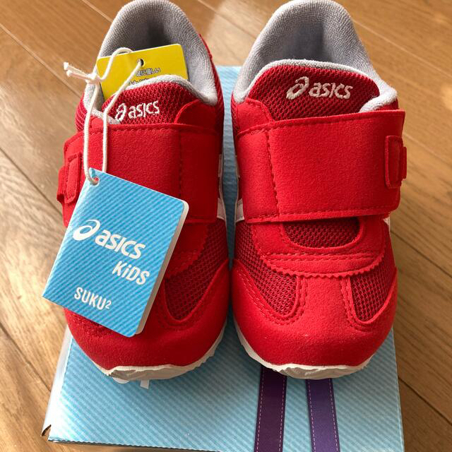 asics(アシックス)の新品！　アシックス  15センチ キッズ/ベビー/マタニティのキッズ靴/シューズ(15cm~)(スニーカー)の商品写真