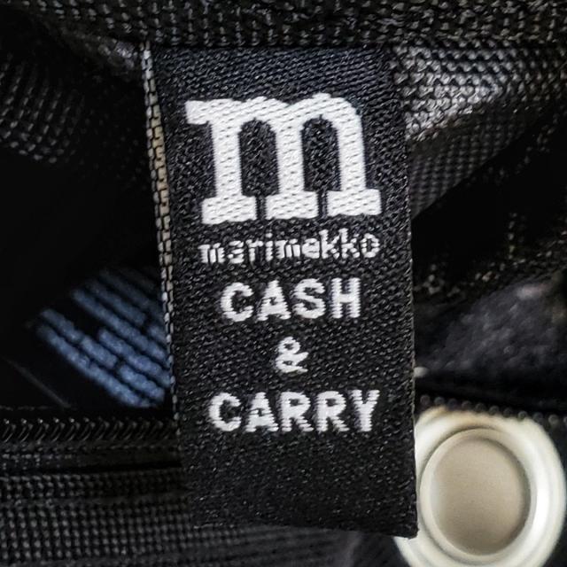 marimekko(マリメッコ)のマリメッコ ショルダーバッグ RATIA 黒 レディースのバッグ(ショルダーバッグ)の商品写真