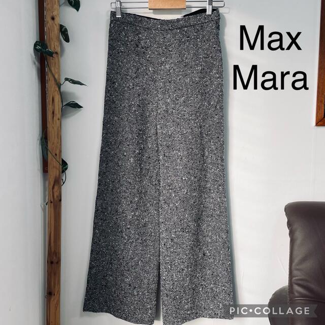 ★専用★ Max Mara ツイードカジュアルワイドパンツ　ワイドパンツ