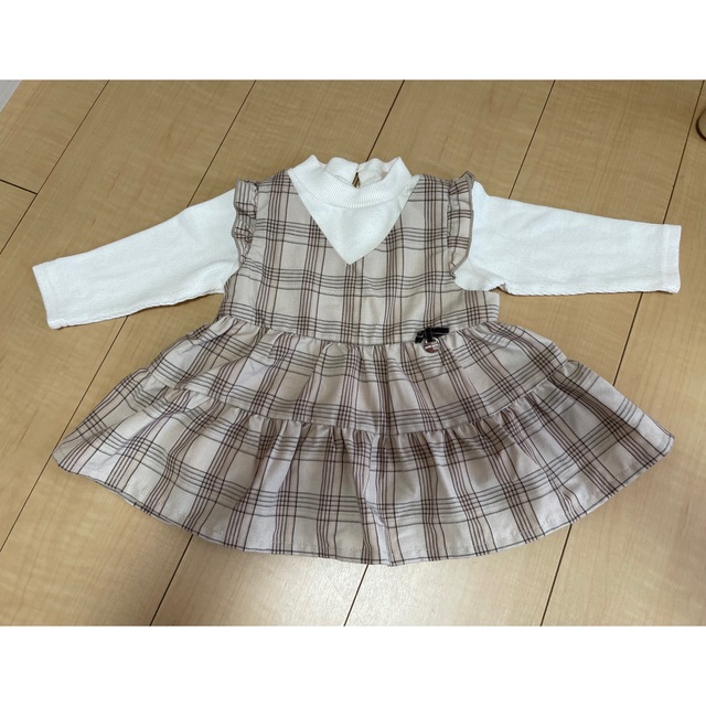 petit main(プティマイン)のpetit main チュニック2着セット キッズ/ベビー/マタニティのベビー服(~85cm)(ワンピース)の商品写真