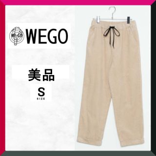 ウィゴー(WEGO)の未使用に近い★WEGO ウィゴー／コーデュロイパンツ／ホワイトアイボリー／S(カジュアルパンツ)