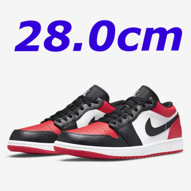 【28.0cm】Nike Air Jordan 1 Low "Bred Toe"