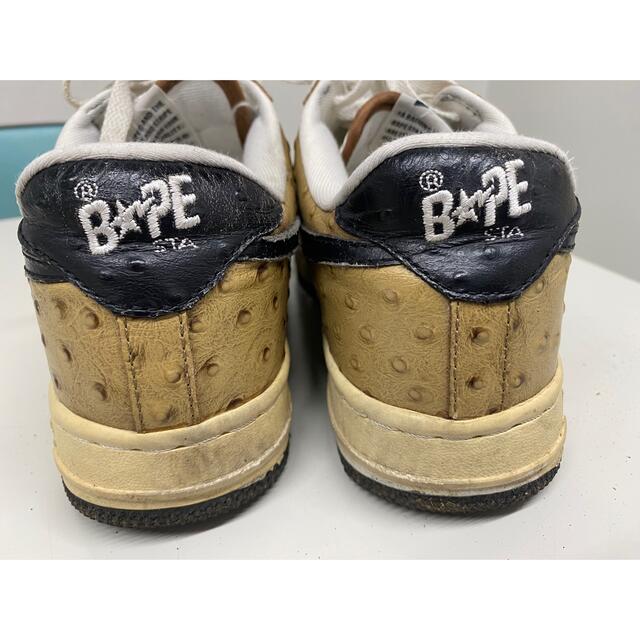 A BATHING APE - APE BAPESTA オーストリッチ US6の通販 by 美咲 A BATHING APE - APE BAPESTA オーストリッチ US6の通販 by 美咲