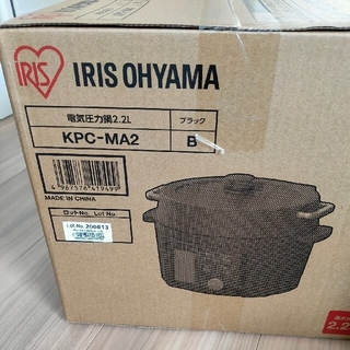 アイリスオーヤマ(アイリスオーヤマ)のアイリスオーヤマ　電気圧力鍋 KPC-MA2-B(調理機器)