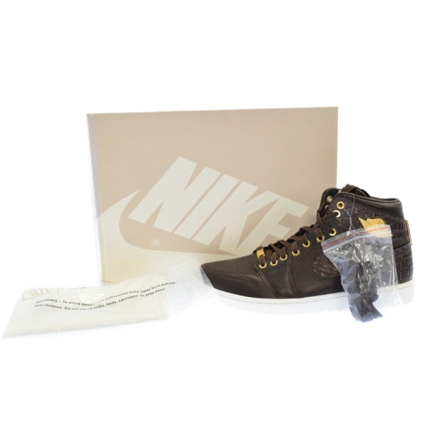 NIKE(ナイキ)のNIKE ナイキ AIR JORDAN 1 PINNACLE エアジョーダン1 ピナクル ハイカットスニーカー ブラウン US11 29cm 705075-205 メンズの靴/シューズ(スニーカー)の商品写真