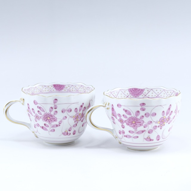 爆買い! MEISSEN - 【Meissen】マイセン インドの華リッチ ピンク