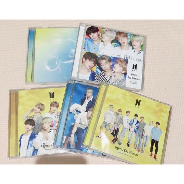 防弾少年団(BTS)(ボウダンショウネンダン)のBTS Lights CD 5枚セット エンタメ/ホビーのCD(K-POP/アジア)の商品写真