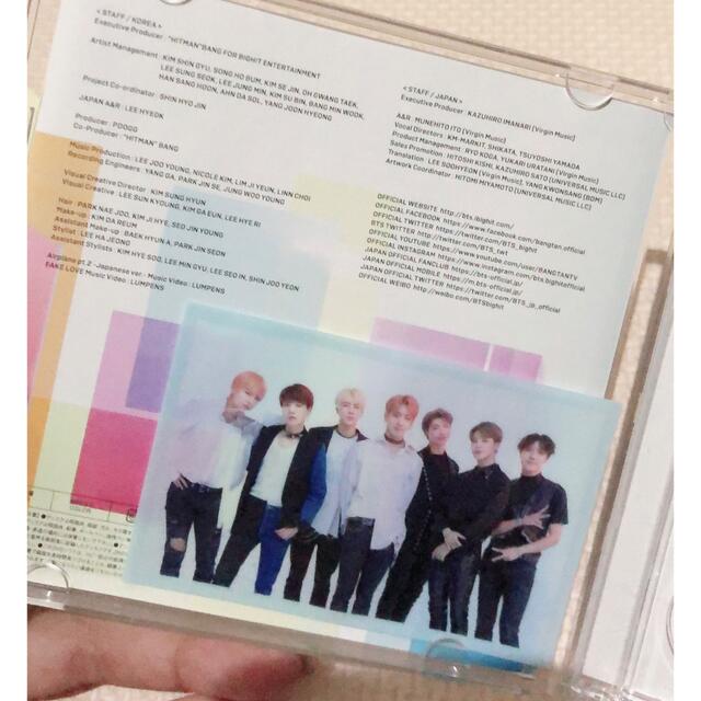 防弾少年団(BTS)(ボウダンショウネンダン)のBTS FAKE LOVE CD2枚セット エンタメ/ホビーのCD(K-POP/アジア)の商品写真