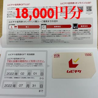 ムビチケ　18,000円分　(その他)