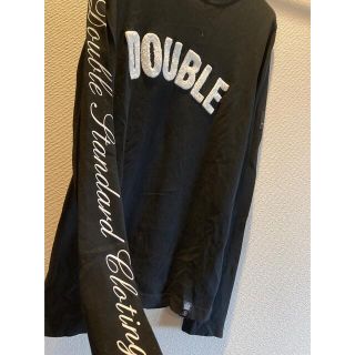 ダブルスタンダードクロージング(DOUBLE STANDARD CLOTHING)のダブルスタンダード★ロゴ　ロンT★2回着用。(Tシャツ(長袖/七分))