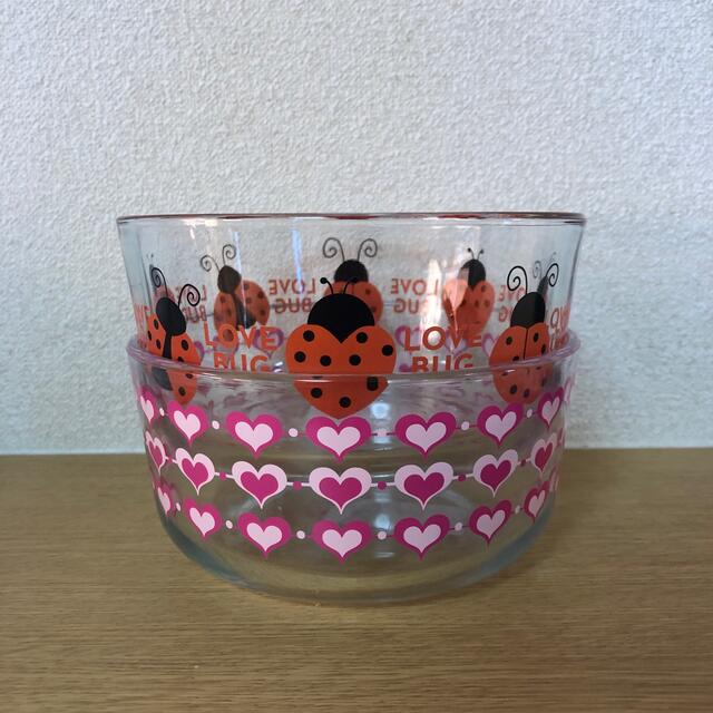 Pyrex(パイレックス)のPyrex＆anchor hocking セット容器 インテリア/住まい/日用品のキッチン/食器(容器)の商品写真