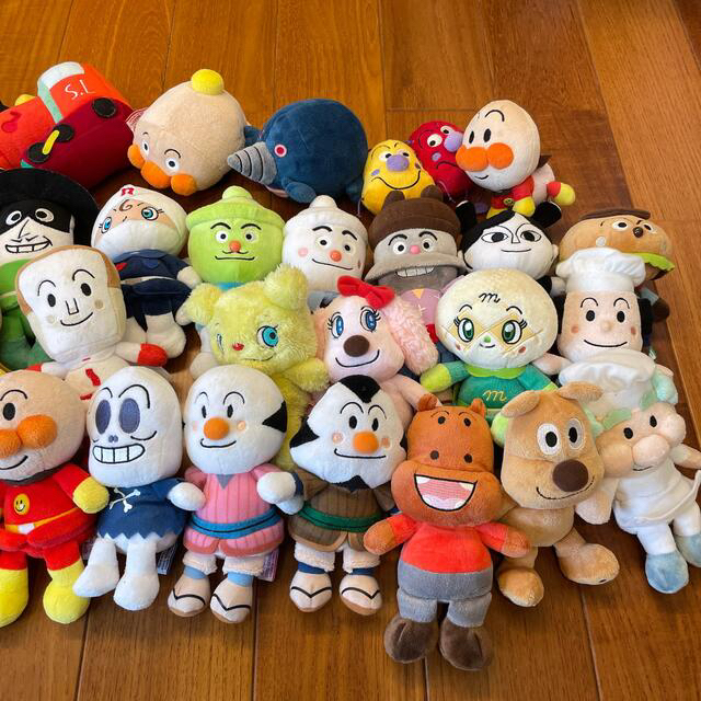 プリちぃビーンズ アンパンマン ぬいぐるみ34体 プリちぃビーンズ アンパンマン ぬいぐるみ34体