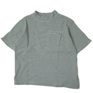 ビームスボーイ(BEAMS BOY)のBEAMS BOY 20SS ハイネックボーダーポケットショートスリーブTシャツ(Tシャツ(半袖/袖なし))