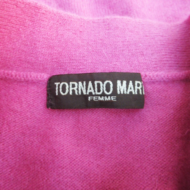 TORNADO MART FEMME(トルネードマートファム)のトルネードマート ファム ニット セーター 七分袖 F ピンク /FF21 レディースのトップス(ニット/セーター)の商品写真