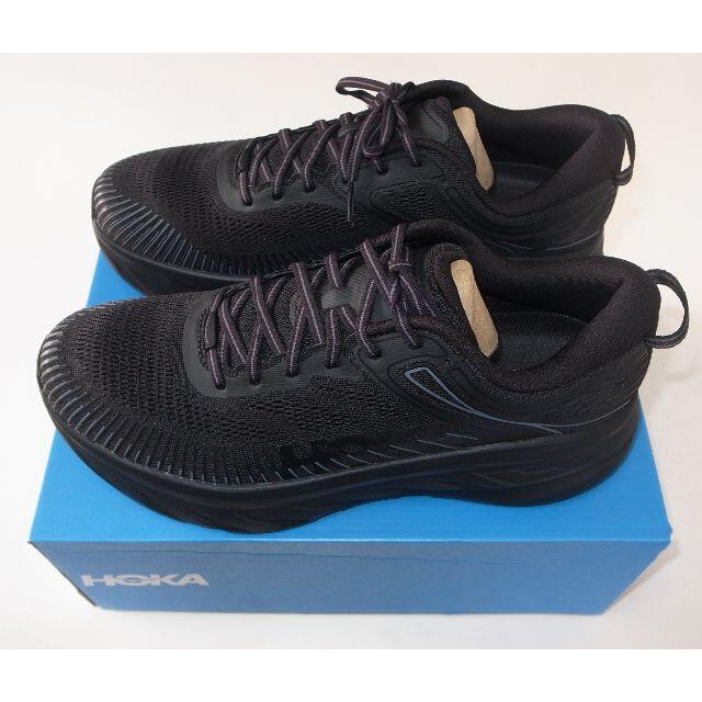 HOKA ONE ONE BONDI7 black スニーカー 29cm