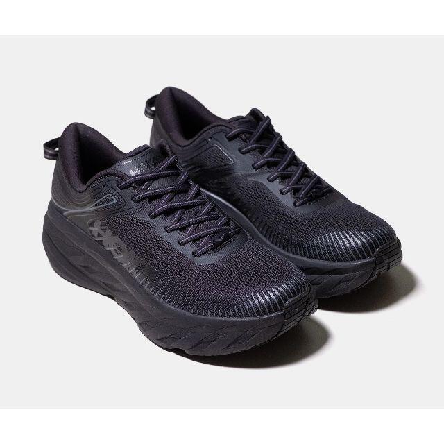 HOKA ONE ONE BONDI7 black スニーカー 29cm