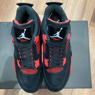 ナイキ(NIKE)のナイキ エア ジョーダン 4  Crimson NIKE AIR JORDAN(スニーカー)