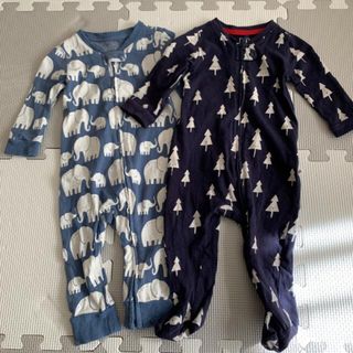 ベビーギャップ(babyGAP)のbabyGAP ベビーギャップ カバーオール 長袖ロンパース 60(カバーオール)