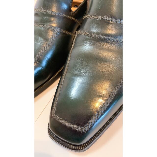 Berluti(ベルルッティ)のベルルッティ　ローファ　深緑色　サイズ25.5〜26cm メンズの靴/シューズ(スリッポン/モカシン)の商品写真