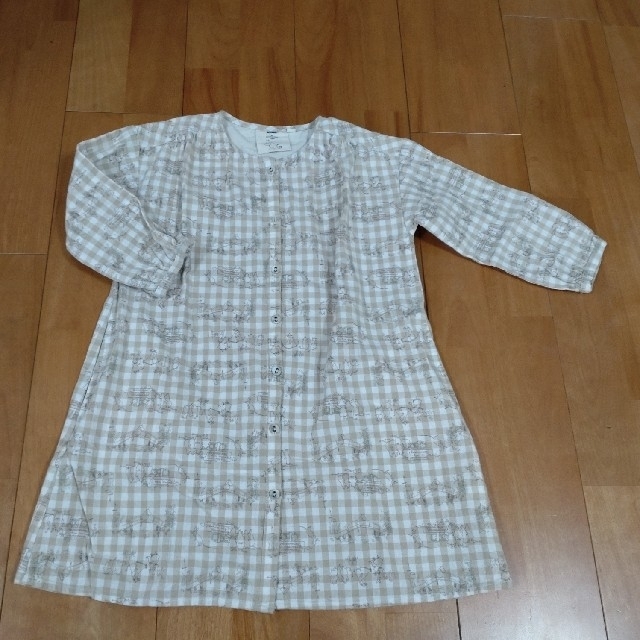 LAGOM(ラーゴム)の100-110サイズ ムーミンシャツワンピース キッズ/ベビー/マタニティのキッズ服女の子用(90cm~)(ワンピース)の商品写真