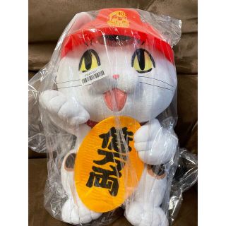 タイトー(TAITO)の【新品】仕事猫　招き猫bigぬいぐるみ(ぬいぐるみ)