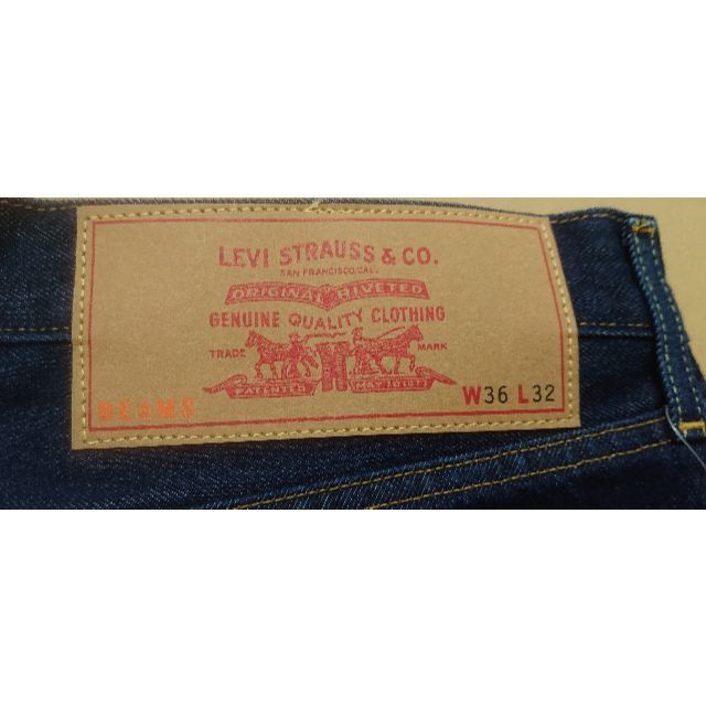 スストア 36 Levi’s BEAMS リーバイスビームスSuper Wide Jean