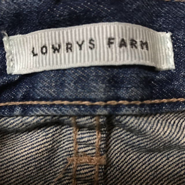 LOWRYS FARM(ローリーズファーム)のLOWRYSFARM デニムスカート  レディースのスカート(ミニスカート)の商品写真