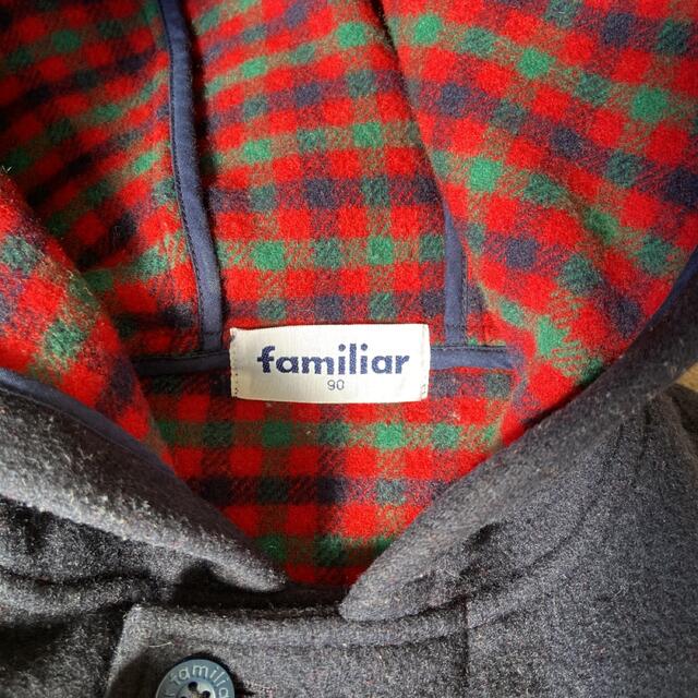 familiar - ダッフルコート アウター 90 ファミリア 美品の通販 by