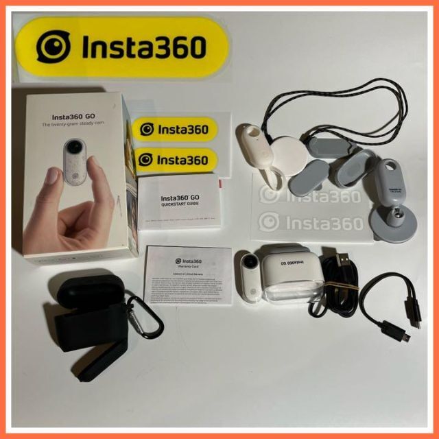 インスタ Insta360 GO コンパクト アクションカメラ スマホ/家電/カメラのカメラ(コンパクトデジタルカメラ)の商品写真