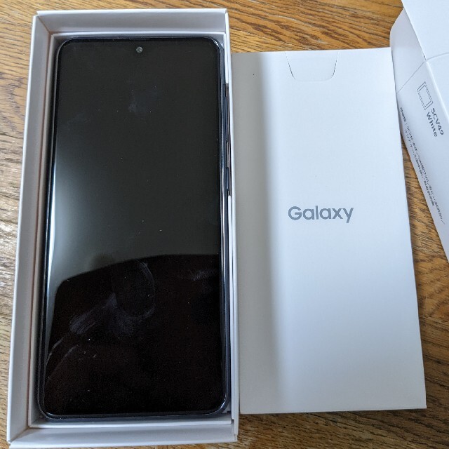 UQモバイル Galaxy A21  ブラック SIMフリー