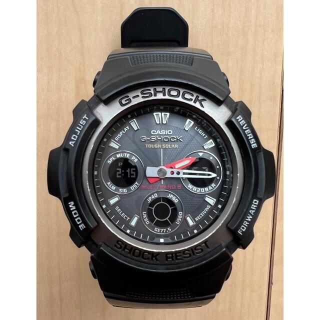 CASIO G-SHOCK AWG-101 電波ソーラー メンズ 腕時計