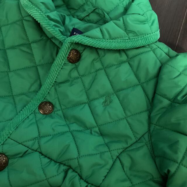 Ralph Lauren(ラルフローレン)のラルフローレン　ジャケット　キッズ　グリーン　新品タグ付き❣️ キッズ/ベビー/マタニティのキッズ服女の子用(90cm~)(ジャケット/上着)の商品写真