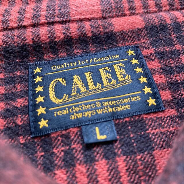 CALEE - 定価18700円！CALEE キャリー スター柄 長袖 チェック柄