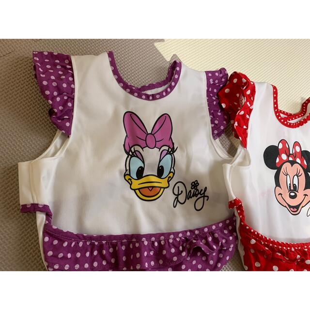 〚美品〛Disney ディズニー ベビーミニー 授乳スタイ 2枚set