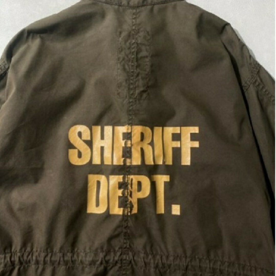 Maison Martin Margiela(マルタンマルジェラ)の80's U.S.ARMY "SHERIFF DEPT" モッズコートXS メンズのジャケット/アウター(モッズコート)の商品写真