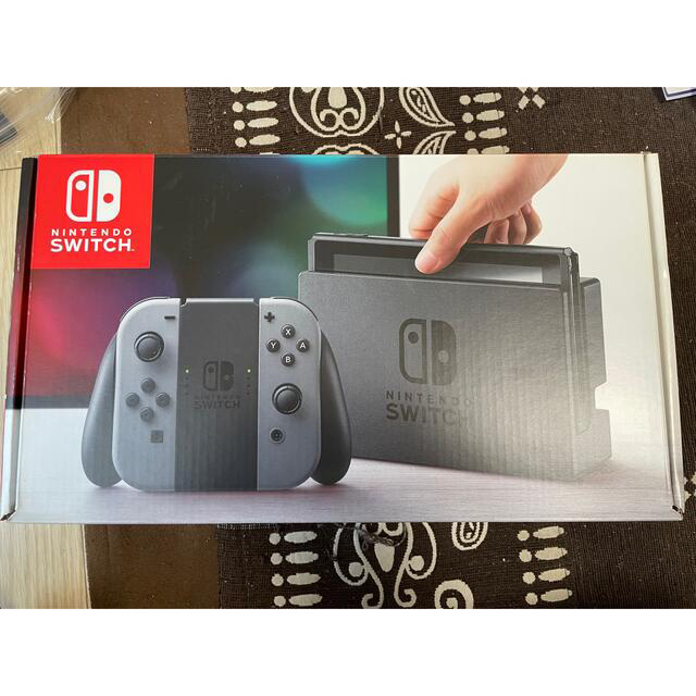 即発送可  Nintendo Switch JOYCONグレー HAC-S-KA