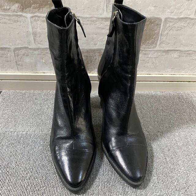 ZARA ブーツ40  25.5 黒