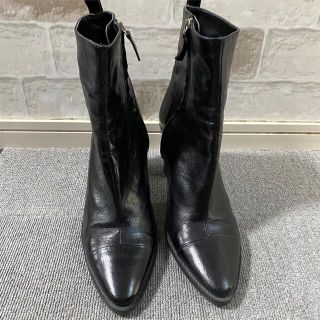 ザラ(ZARA)のZARA ブーツ40  25.5 黒(ブーツ)