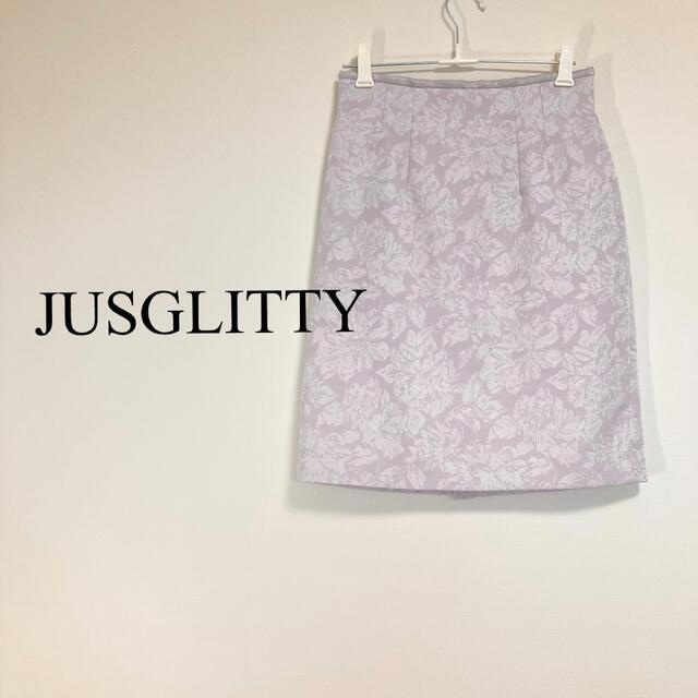 JUSGLITTY(ジャスグリッティー)のJUSGLITTY タイトスカート ピンク レディースのスカート(ひざ丈スカート)の商品写真