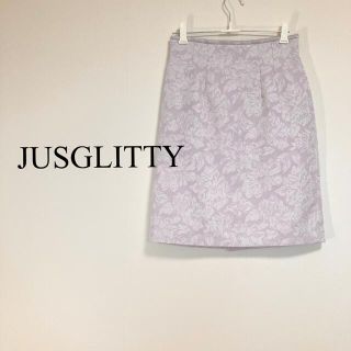 ジャスグリッティー(JUSGLITTY)のJUSGLITTY タイトスカート ピンク(ひざ丈スカート)