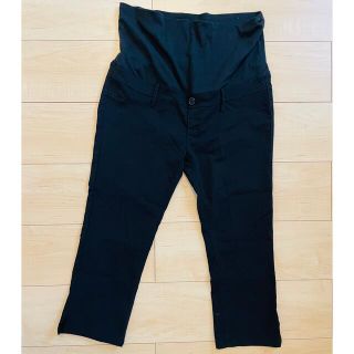 ニシマツヤ(西松屋)の美品✨エルフィンドール　マタニティパンツ　八分丈　ストレッチパンツ(マタニティボトムス)