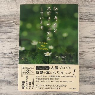 ひっそりとスピリチュアルしています 神仏と守護霊をめぐる不思議体験 桜井 識子(住まい/暮らし/子育て)