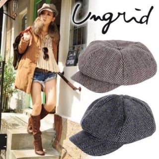 アングリッド(Ungrid)の土日限定値下げ♡美品！！ungridキャスケット(キャスケット)