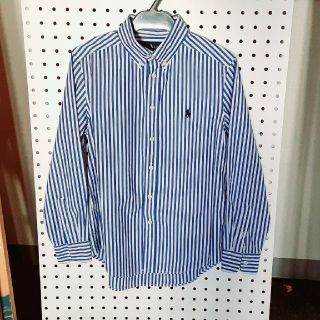 ラルフローレン(Ralph Lauren)のラルフローレン★ストライプシャツM150cm(Tシャツ/カットソー)