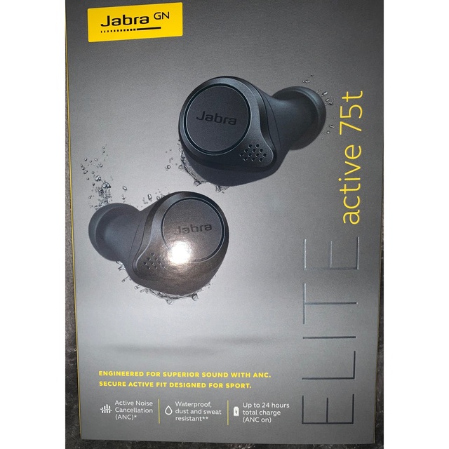JABRA フルワイヤレスイヤホン ノイズキャンセリング対応 リモコン