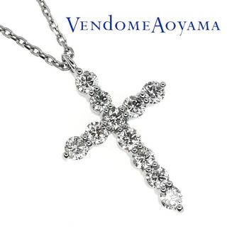 ヴァンドームアオヤマ(Vendome Aoyama)のヴァンドーム青山 プラチナ ダイヤモンド ネックレス 0.35ct(ネックレス)